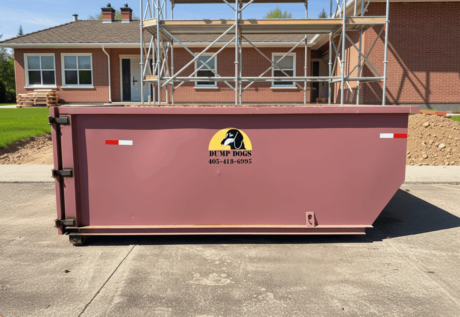 Home renovation dumpster rental